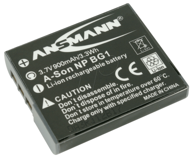 ANS 5044293 - Akku, Digitalkamera, kompatibel, 900 mAh, Sony