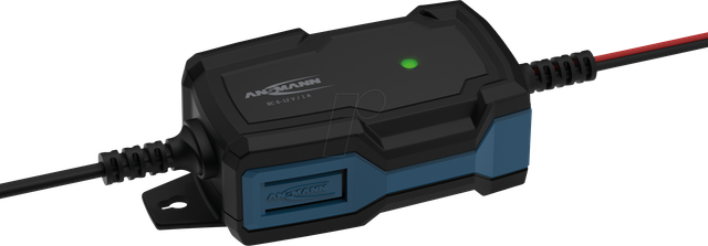 ANS BC 6-12V-1A - Automatik-Ladegerät für Bleiakkus, IP65, 6 - 12 V / 1 A