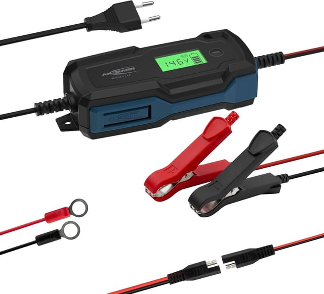 ANS BC 6-12V-4A - Automatik-Ladegerät für Blei-, Lithiumakkus, IP65, 6 - 12 V / 4