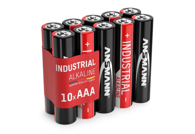 ANS IND 10XAAA - Industrial, Alkaline Batterie, AAA (Micro), 10er-Pack