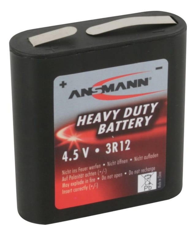 ANS ZK 3R12A - Zink-Kohle Batterie, 3R12, 1er-Pack