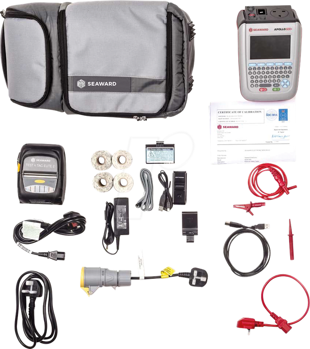 APOLLO 600+ EK - Gerätetester APOLLO 600+ Elite Kit, DIN VDE 0701 / DIN VDE 0702