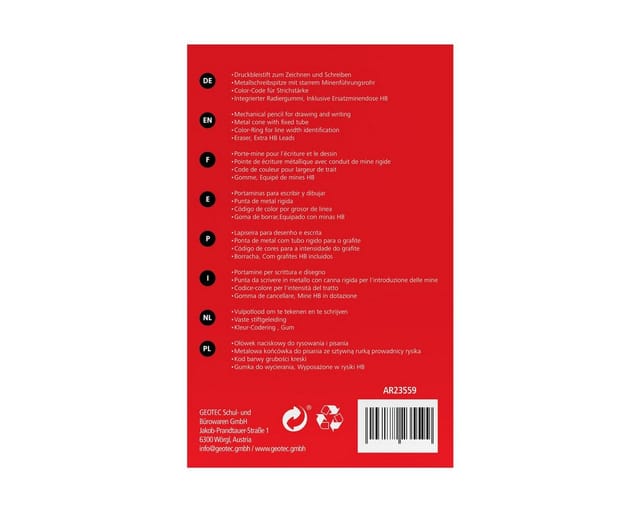 AR 23559 - College Feinminenstift FLP 3+3 Set