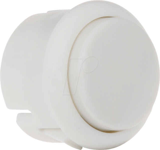 ARC BUTTON M WH - Mini Arcade Button mit Mikroschalter,Ø=33 mm, weiß
