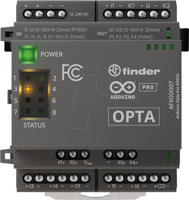 ARD AFX00007 - Arduino Opta Ext A0602, analoge Erweiterung