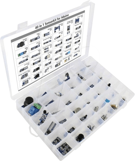ARD SENSOR KIT-2 - Arduino - 4duino Sensor-Kit 40 in 1, Sensoren und Module