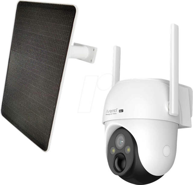 ARENTI GO3GSP2 - Überwachungskamera, IP, WLAN, außen, inkl. Solarpanel