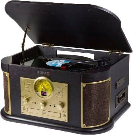 TECHNAXX 4755 - Plattendigitalisierer, Bluetooth, USB, SD-Slot