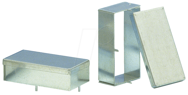 TEKO 3710 - Stahlblechgehäuse, 54 x 50 x 19 mm, silber