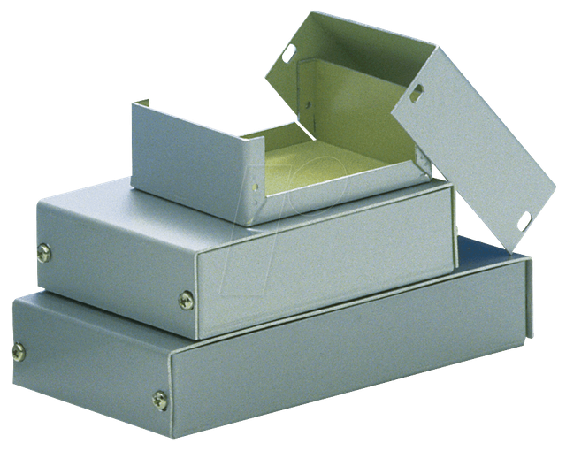 TEKO B3 - Alugehäuse, 102 x 72 x 43 mm, silber