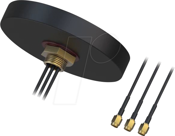TEL PR1KCS28 - Dach-Antenne, Mobilfunk / GNSS / WLAN, SMA