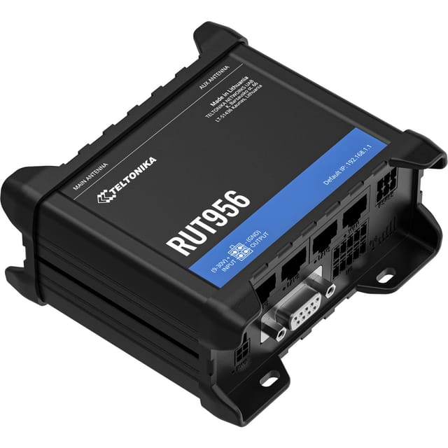 TELTONIKA RUT956 - Industrial LTE Router, WLAN, RS232/485