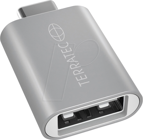 TERRATEC 251732 - USB 3.1 Adapter, C-Stecker > A-Buchse, Aluminium