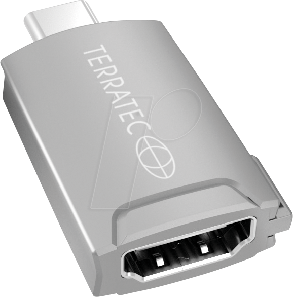 TERRATEC 306704 - Adapter USB-C Stecker > HDMI Buchse, 4K 30Hz