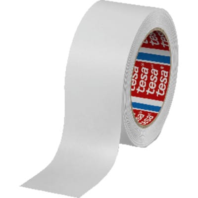 TESA 04313-00004 - tesapack® Papierband, 50 m x 50 mm, 1x Rolle, weiß