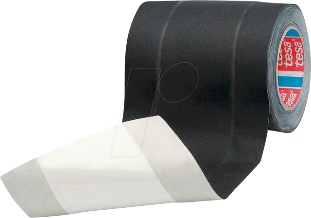 TESA 04611 - tesaband® Tunnelband, 150 mm, schwarz