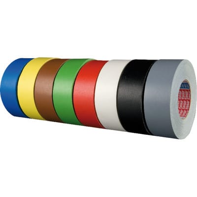 TESA 04651GR-50 - Gewebeband tesaband® Premium, offenes Gewebe, 50 mm, grau