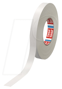 TESA 04651WS-50 - Gewebeband tesaband® Premium, offenes Gewebe, 50 mm, weiß