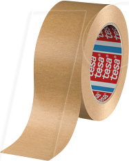 TESA 04713-00000 - tesapack® Papierband Standard, 50 m x 50 mm, braun