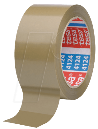 TESA 4124-00096 - tesapack® Premium, 66 m x 50 mm, braun