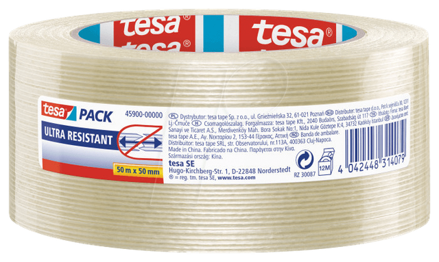 TESA 45900 - tesapack® Ultra Resistant 50 m x 50 mm