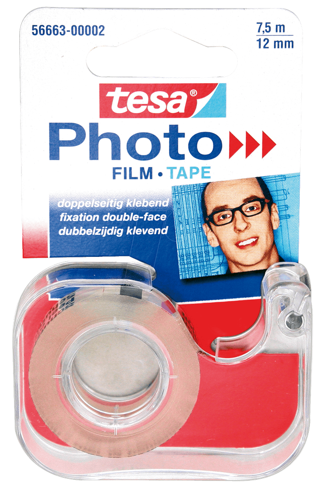 TESA 56663 - Photo Film, Abroller gefüllt, 7,5 x 12 mm