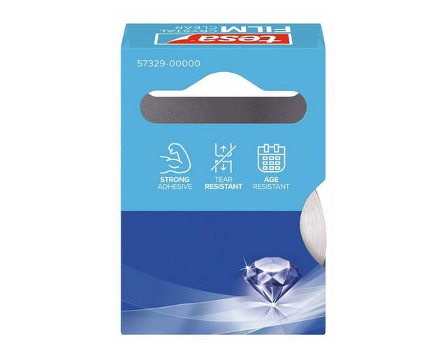 TESA 57329 - tesafilm® kristall-klar, 10 m x 19 mm, 1 Rolle