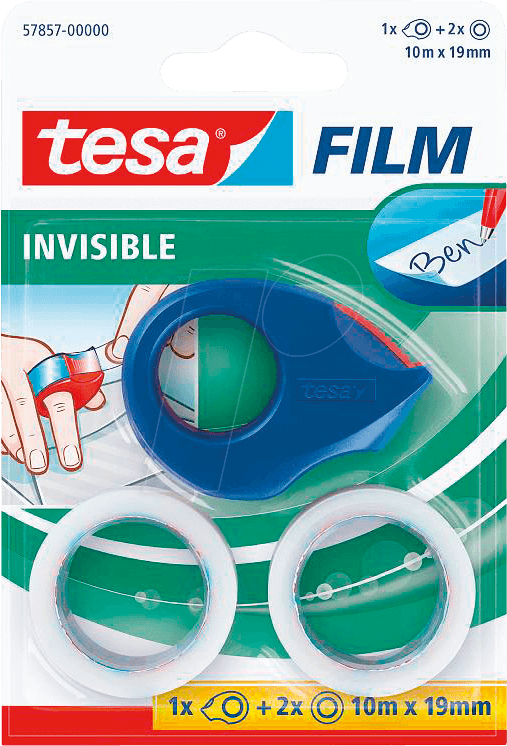 TESA 57857 - tesafilm® Mini Abroller, bis 10m x 19mm