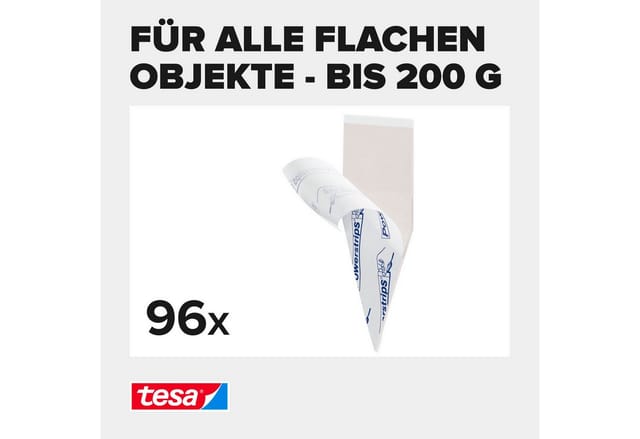 TESA 58213 - TESA Powerstrips - Poster, 96 Strips