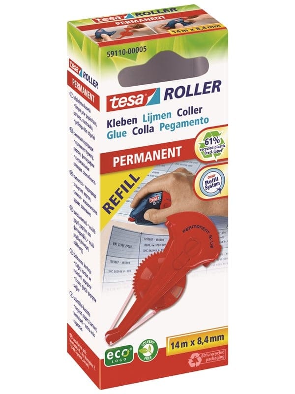 TESA 59110 - tesa® Roller Kleben dauerhaft, Nachfüllkassette
