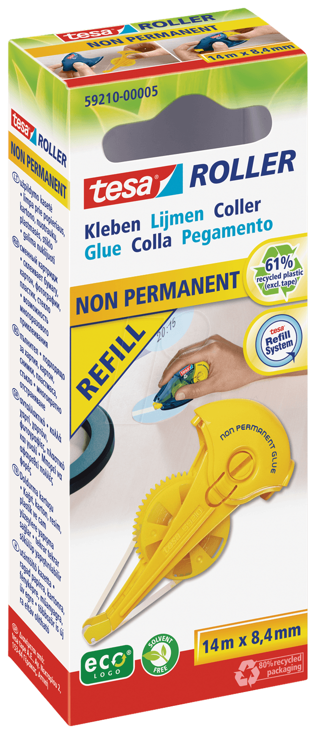 TESA 59210 - tesa® Roller Kleben wieder ablösbar, Nachfüllkassette