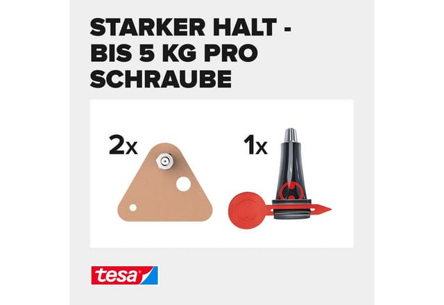 TESA 77904 - tesa® Klebeschraube dreieckig
