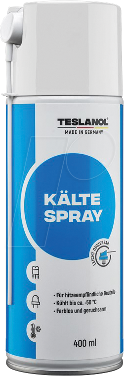 TESLANOL 26034 - Kältespray Dose mit 400 ml und Sprühröhrchen