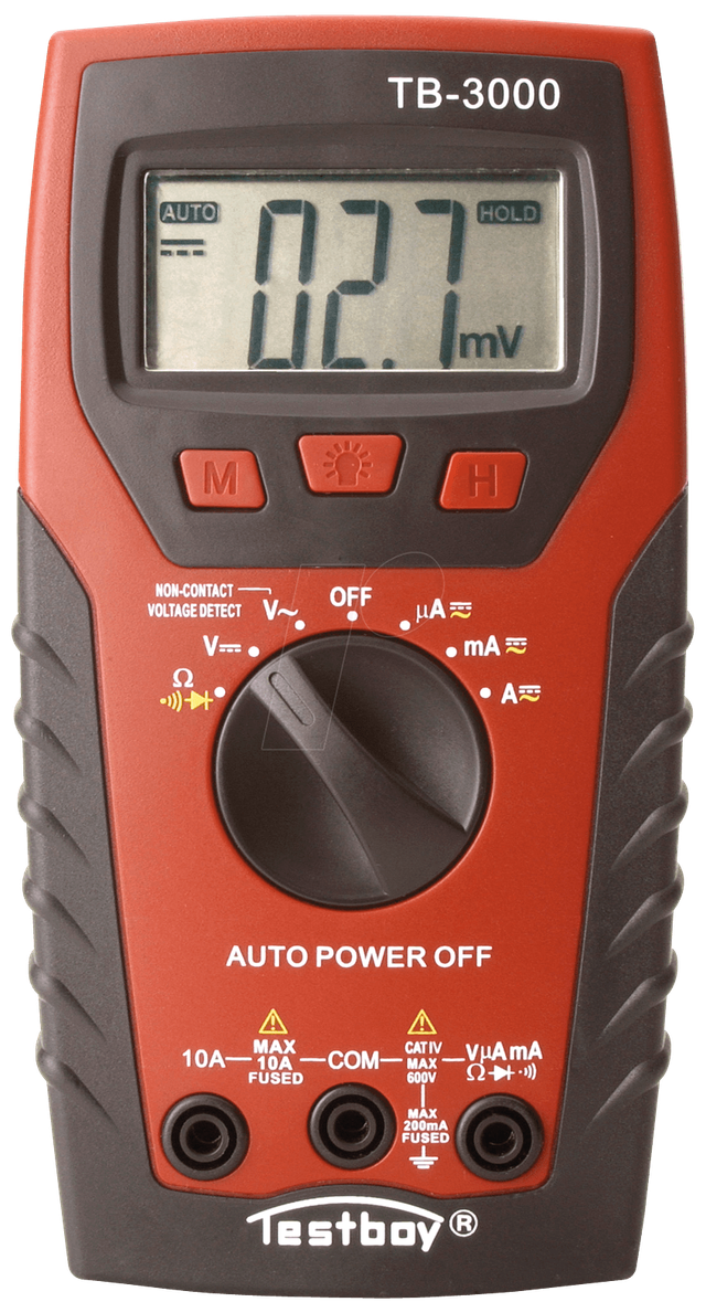 TESTBOY 3000 - Multimeter 3000, digital, mit Spannungssensor