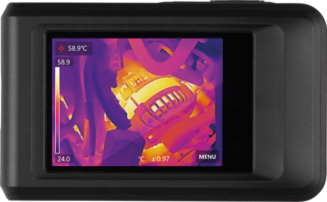 TESTBOY TV 296 - Wärmebildkamera TV 296, Wi-Fi, Bluetooth, -20 °C ... + 400 °C