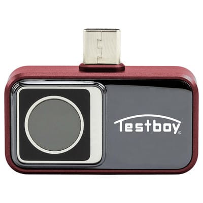 TESTBOY TV 297 - Wärmebildkamera TV 297, Android, iOS, USB-C, -20 °C ... + 400 °C