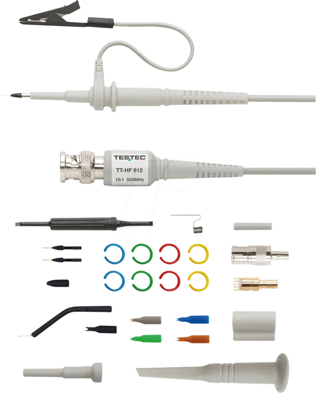 TESTEC 12070 - HF 612 - Tastkopf, 500 MHz, 10 Mohm