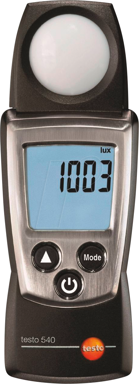 TESTO 0560 0540 - Digital-Luxmessgerät testo 540, 0 bis 99999 Lux