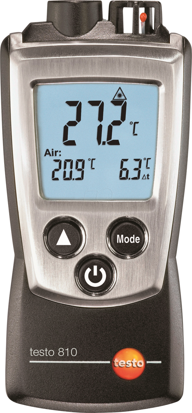 TESTO 0560 0810 - Infrarot-Thermometer testo 810, -30 bis +300 °C