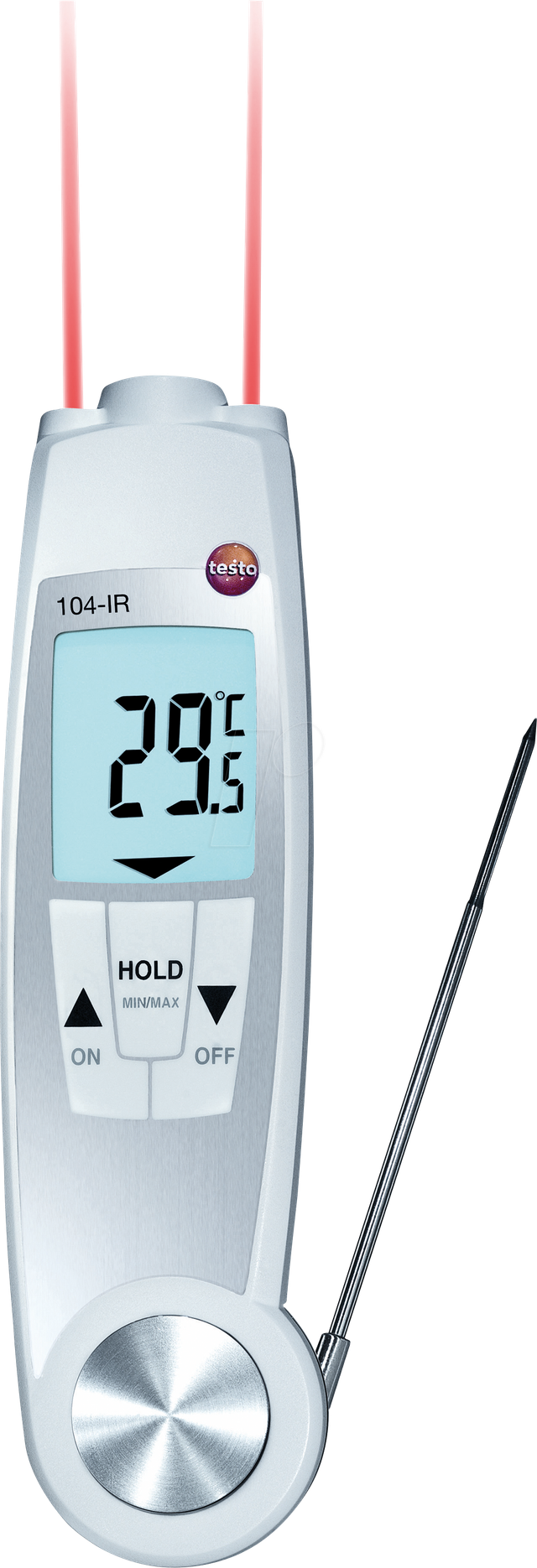 TESTO 0560 1040 - Einstech-Infrarot-Thermometer testo 104-IR, -50 bis +250 °C