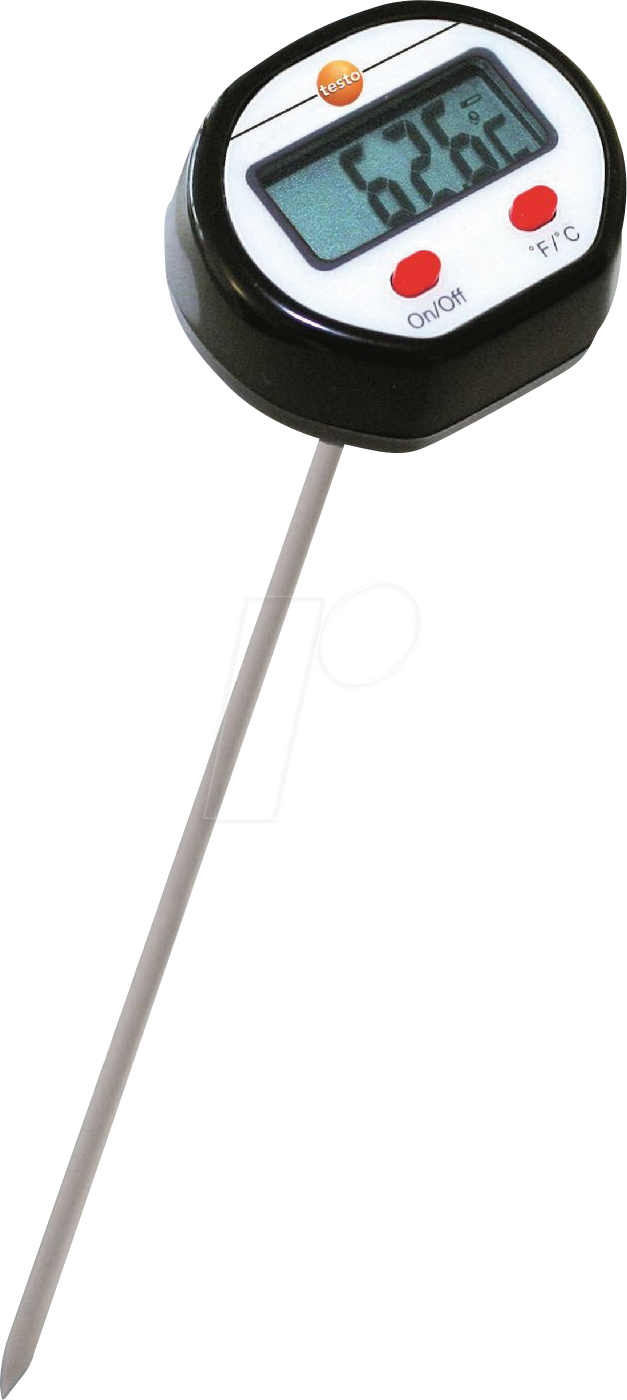 TESTO 0560 1111 - Digital Einstechthermometer, -10 bis +50 °C, verlängerter Fühler