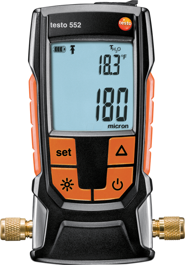 TESTO 0560 5522 - Vakuummessgerät testo 552 , Bluetooth®