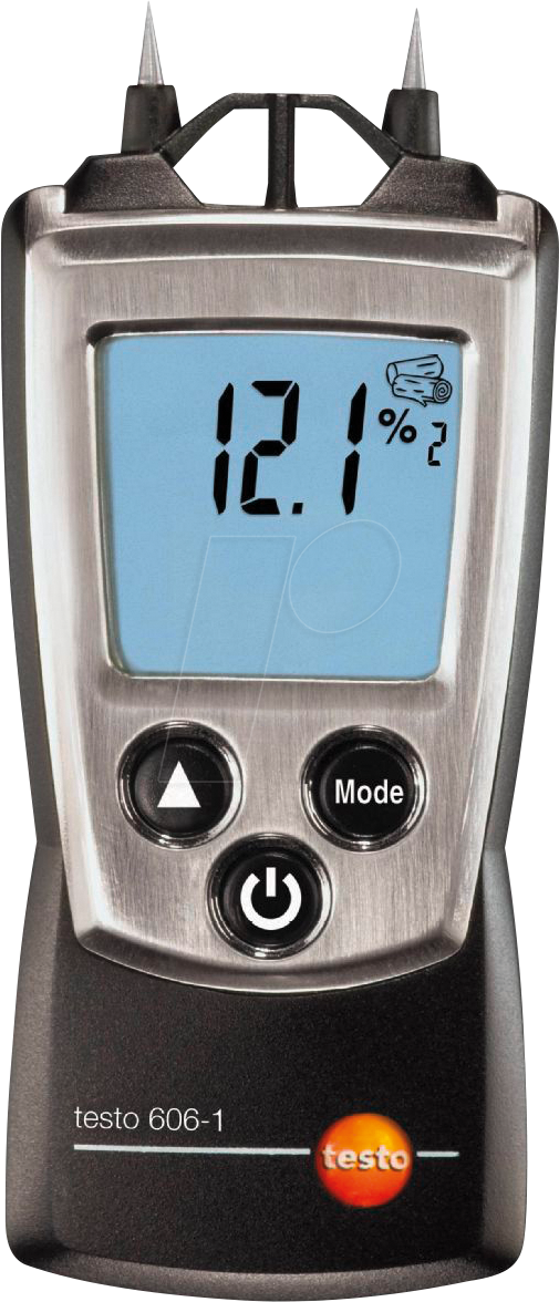 TESTO 0560 6060 - Feuchtigkeitsmessgerät testo 606-1 , für Holz, Baustoffe
