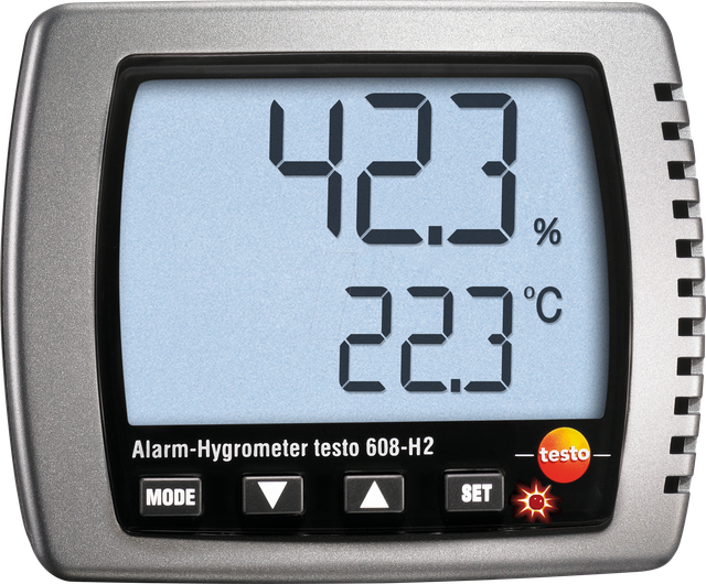 TESTO 0560 6082 - Thermo-Hygrometer testo 608-H2, 2 bis 98 %rF