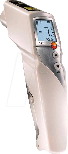 TESTO 0560 8316 - Infrarot-Thermometer testo 831, -30 bis +210 °C, 30:1