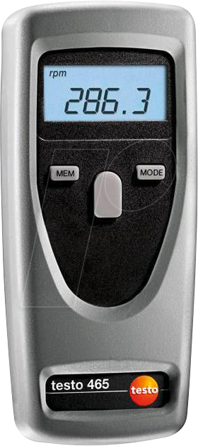 TESTO 0563 0465 - Drehzahlmesser testo 465, digital, 1 - 99999 U/min
