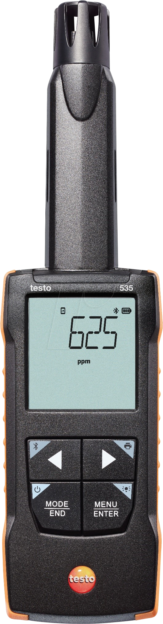 TESTO 0563 0535 - Digitales CO2-Messgerät Testo 535, App