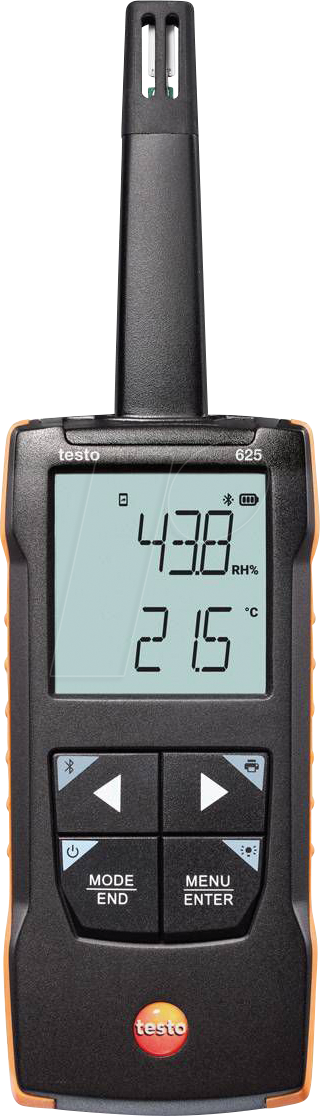 TESTO 0563 1625 - Digitales Thermohygrometer testo 625, -20 bis +60 °C