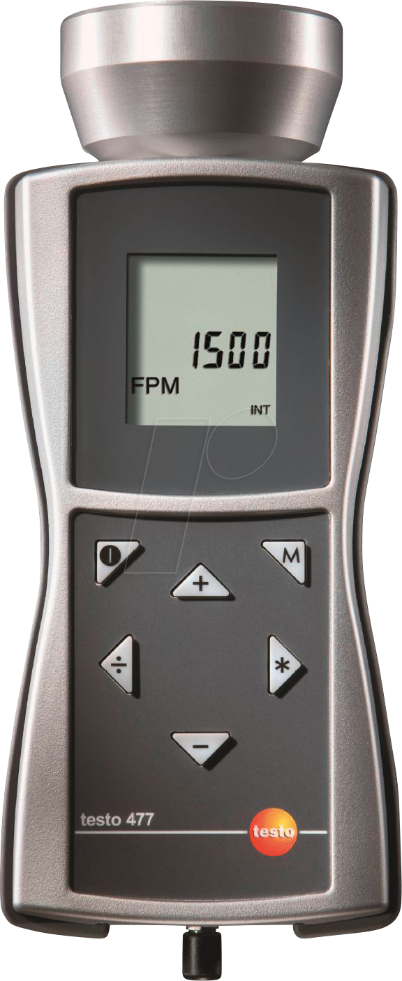 TESTO 0563 4770 - LED-Stroboskop zur Drehzahlmessung testo 477, 30 - 300000 U/min