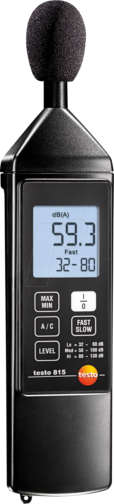 TESTO 0563 8155 - Schallpegelmessgerät testo 815, 32 bis 130 dB